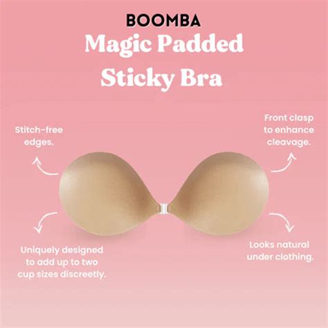 Magic padded sticky bra